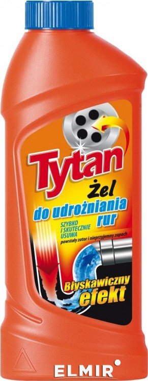Засіб для прочистки труб TYTAN, 1 л